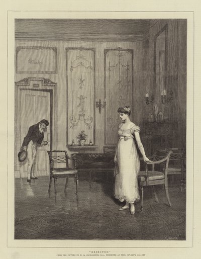 拒否されました 作： William Quiller Orchardson